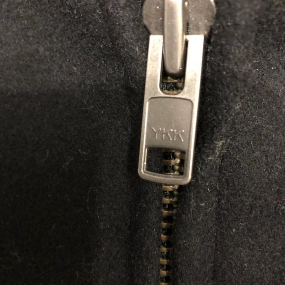 JACHS NEW YORK CHIC LUXE VARSITY LEATHER WOOL JACKET SIZE M - Picture 5 of 13